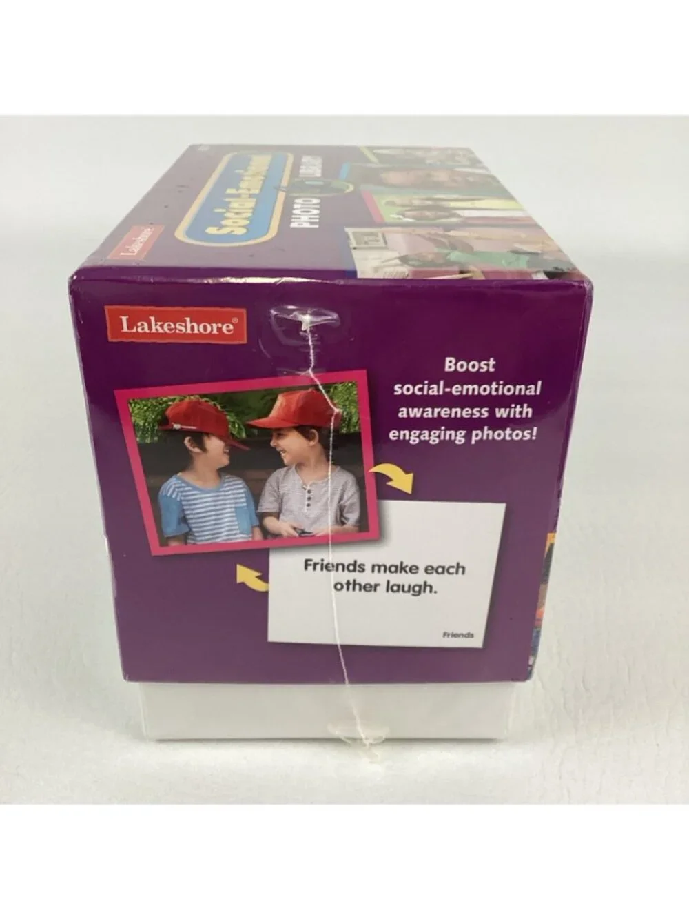 Lakeshore Social Emotional Photo Library Photo Cards Storage Box Activity Guide